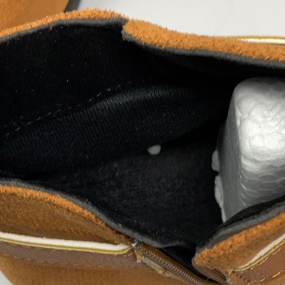 NWOT women’s brown zip ankle boots, size 8.5 - Picture 6 of 11